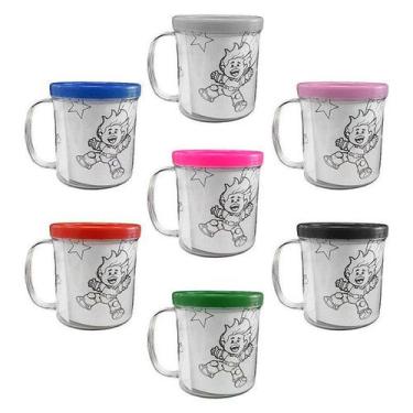 Imagem de Caneca Acrílica Rosqueável para Personalização - Pintando o Caneco - 1