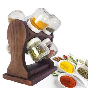 Imagem de Porta tempero giratorio 8 potes - HOUSE DECOR