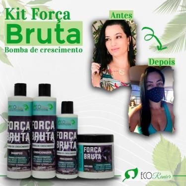Imagem de Kit Força Bruta Crescimento Capilar - Eco Ranier
