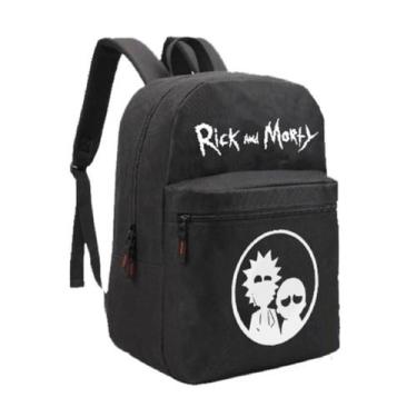 Imagem de Mochila Escolar Rick And Morty Anime Bolsa Juvenil - SEMPRENALUTA, Pre