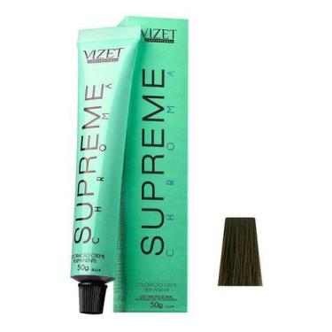 Imagem de Coloração Supreme  8.31 Louro Claro Dourado Cinza 50g Vizet - Supreme 