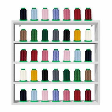 Imagem de Nicho Organizador Expositor Para Linhas E Carretel De Costura Em Mdf B