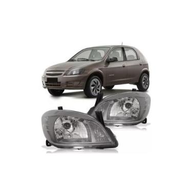 Imagem de Farol Celta/Prisma 2012 ate 2014 Cromomix Lado Direito BapImports