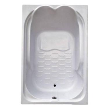 Imagem de Banheira Dupla Hortênsia Imersão Em Acrílico - LineaPlas, 1,70X1,20X0,