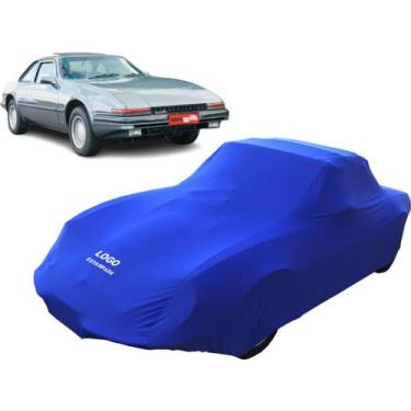 Imagem de Capa Tecido Com Logo Miura Saga 787 Automotiva - Mz, Azul