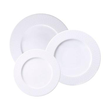 Imagem de Jogo de Pratos Tramontina Santorini 12 Peças em Porcelana Decorada