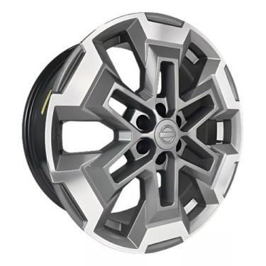 Imagem de Kit 4 Rodas Nissan Frontier Aro 20 Tala 8,5 6x114 Krmai S51 GD