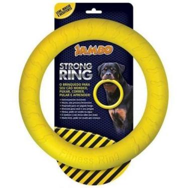 Imagem de Brinquedo Mordedor Anel Ring Strong Amarelo Jambo