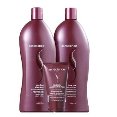 Imagem de Senscience True Hue Duo 1L e Renewal Mask 150ml