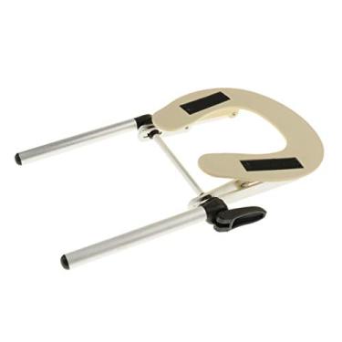 Imagem de Suporte de almofada de alumínio e ABS, plataforma de apoio de cabeça ajustável para mesas de massagem, camas