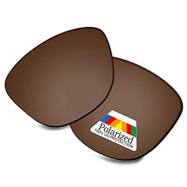 Imagem de Bwake Lentes de reposição para óculos de sol Oakley MoonLighter OO9320 - marrom canela polarizada