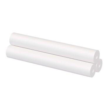 Imagem de DOLEWA Papel para impressora térmica A4 Rollx3, papel para impressora térmica de secagem rápida de 21 cm de largura, compatível com DOLEWA e outras impressoras térmicas portáteis