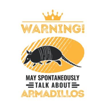 Imagem de Gürteltier Notizbuch: May spontaneously talk about Armadillos Gürteltier / 6x9 Zoll / 120 karierte Seiten