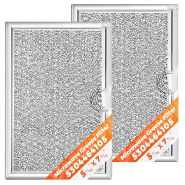 Imagem de Beaquicy 5304464105 Tela de filtro de gordura para micro-ondas Frigidaire – Pacote com 2