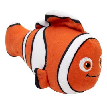 Imagem de Buckle-Down Brinquedo de cachorro da Disney, Pixar Procurando Nemo Nemo Palhaço Palhaço, pose de corpo inteiro, pelúcia