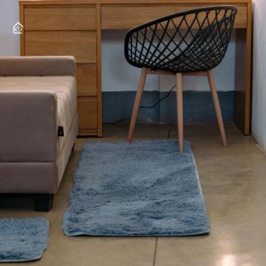 Imagem de Tapete Passadeira 2,00 x 0,60 Para Corredor Quarto Sala Felpudo Peludo