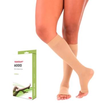 Imagem de Meia de Compressão 3/4 Venosan 6000 20-30 mmHg Bege, M