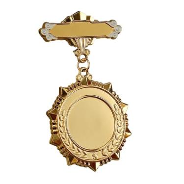 Imagem de oshhni Blank Award Medals Winner Awards Decor Decor Presente Troféu de participação do Prêmio Metal para torneios Eventos de esportes de futebol, Style a