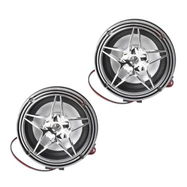 Imagem de de Amplificador de Motocicleta Akozon Com Alarme Anti-roubo, Design à Prova d'água, Recursos de áudio Multifuncional e Controle Remoto para Motos