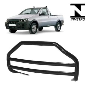 Imagem de Quebra Mato Strada Fire 2001 a 2012 Preto - CCF