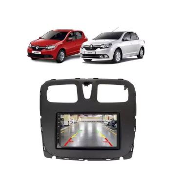 Imagem de Kit Multimídia Sandero Logan 2015 / 2024 Life Android 7 Pol Carplay 2/32GB - 701KC FirstOption