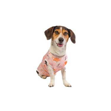 Imagem de LUVY PET, Roupa Pós Cirúrgica Para Cachorro Fêmea UV Salmão Raposa Tamanho:9