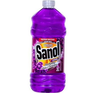 Imagem de Sanol Desinfetante Lavanda, 2 Litros, Roxo