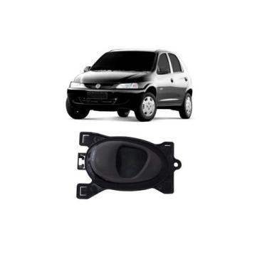 Imagem de Puxador Interno Porta Celta 2000 A 2006 Preta Lado Esquerdo - AMIL KAR