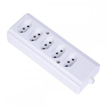 Imagem de Tomada Barra Intern.C Quint 2P+T 20A Branco - INTERNEED