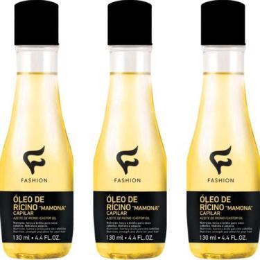 Imagem de 3 Óleo Capilar Fashion Cosméticos Rícino "Mamona" Frasco 130ml