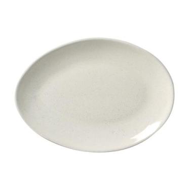 Imagem de Conjunto com 6 Pratos de Sobremesa Oval Orgânico Glam 22,5x16,5x2,5cm 