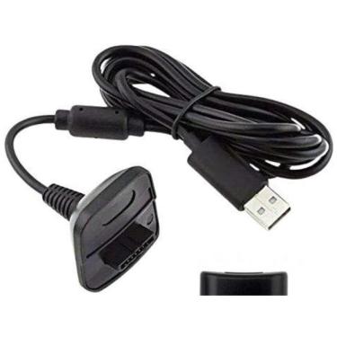 Imagem de Kit 2 Uni Bateria + Cabo Carregador Para Controle Xbox 360
