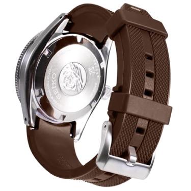 Imagem de Pulseiras de relógio masculinas StrapXPro (SPX1C) de 20 mm de borracha para relógios de mergulho Seiko Prospex 62MAS Modern Reinterpretation SPB/SBDC Series & Limited Edition Series SPB143, SPB239