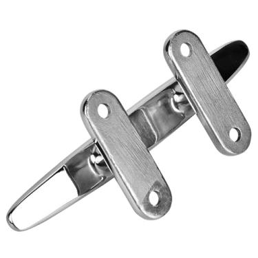 Imagem de Calha de Barco de Aço Inoxidável, Base de Corda Marinha Polida de Espelho, 4in 5in 6in 8in Com Parafuso M5 M5 M6 para Escopo Aplicável (20.3cm/8in)