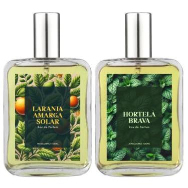 Imagem de Kit Perfume Masc. Laranja Amarga Solar E Hortelã Brava 100Ml - Essênci