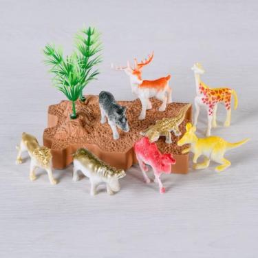 Imagem de Brinquedo 8 peças Animais miniaturas   - Bene Casa