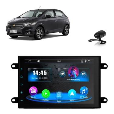 Imagem de Kit Multimídia Prisma 2013 2014 2015 2016 2017 2018 2019 7 Pol Carplay Androidauto Cm7 Faaftech
