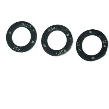 Imagem de zhxchzhi Lente de câmera traseira OEM com adesivo compatível com peças Samsung Galaxy M54