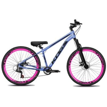 Imagem de Bicicleta Aro 29 KOG 1X7 Tipo Freeride Viking Hupi Gios, Azul zimbro, 