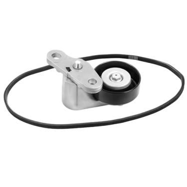 Imagem de Pnkauto Kit Tensor De Correia Transmissão Serpentine 90K-38159 Para Ar Condicionado, Compatível Com Chevy Silverado Suburban Tahoe Gmc Sierra Yukon 2000-2008, Avalanche Escalade 2002-2008, Substitui