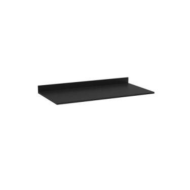 Imagem de Tampo para Balcão de Cozinha com Rodapé Torfi 100cm MDP/BP Preto G96 -