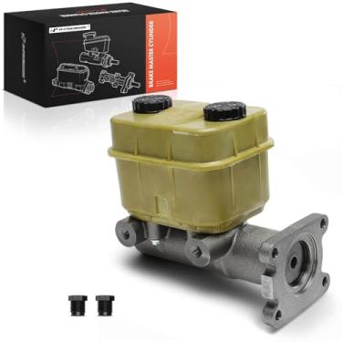 Imagem de A-Premium Cilindro mestre de freio com reservatório e sensor compatível com veículos Chevrolet, GMC e Isuzu - B7 1993-2002, C60 C70 C6500 C7500 Kodiak, P6000, T6500, T7500, C6000 C7000 Topkick, FSR