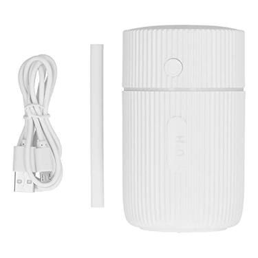Imagem de Umidificador de carro de 220 ml de grcfumo, umidificador de desktop USB, umidificadores coloridos de névo (White)