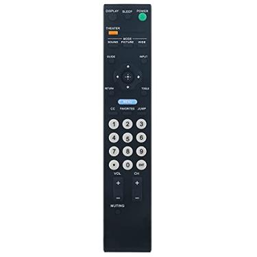 Imagem de Controle remoto de substituição RM-YD026 para Sony TV KDL-32NL140 KDL-46SL140 KDL-26N4000 KDL-40SL140 KDL-37L4000 KDL-37NL140 KDL-26NL140 KDL-32M4000 KDL-37M4000 KDL-32L4 000 KDL-37N4000