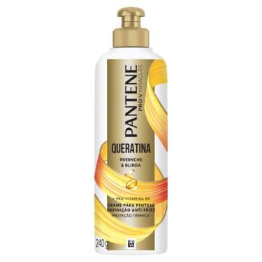 Imagem de Creme Para Pentear Pantene Queratina Preenche & Blinda 240g, 240g