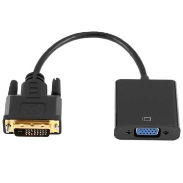 Imagem de Cabo Conversor Dvi-D 24+1 Macho Para Vga 15Pin Fêmea X-Cell