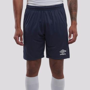 Imagem de Calção Umbro Maximum Diamond Com Bolso Marinho, P