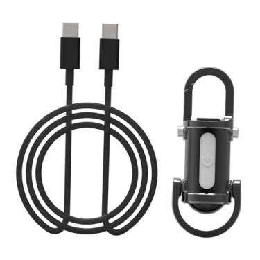 Imagem de Vaveren Mini chaveiro lanterna LED chaveiro luz LED multifuncional portátil super brilho fácil de pendurar para reparo verificação de circuito, Preto