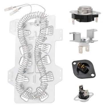 Imagem de O kit de elemento de aquecimento da secadora substitui Samsung DV218AEB/XAA DV219AEW/XAA DV210AEW/XAA DV209AEW/XAA DV218AEW/XAA DV220AEW/XAA DV231AEW/XAA DV2C6BEW/XAA DV219AEB/XAA DV206AESES. /XAA