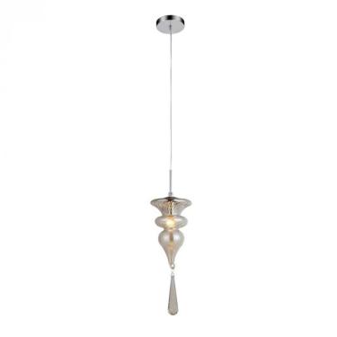 Imagem de Pendente Organika Transparente 1xe27 - Bella Iluminação